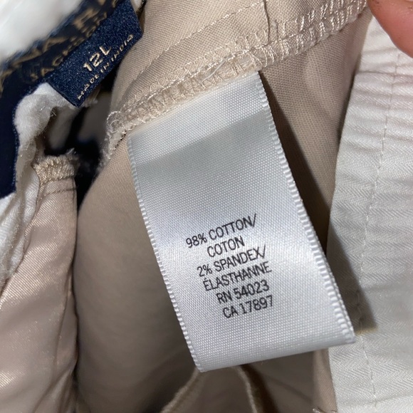 Banana Republic Jackson Fit Khaki Pants 12L-SOLD - Picture 10 of 10